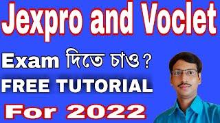 Jexpro and Voclet 2022 free tutorial  jexpro and voclet exam e ki ki question aste pare.