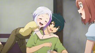 chiho jealous that Tsubasa hug maou hataraku maou-sama season 3 ep 8 #anime #thedevilisaparttimer