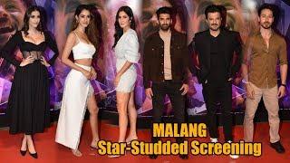 MALANG Star-Studded Screening  COMPLETE VIDEO  Katrina Kaif Tiger Shroff Sonam Arjun Kapoor