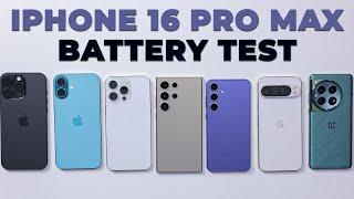 iPhone 16 Pro Max vs Galaxy S24 Ultra vs Pixel 9 Pro Battery Test