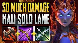 THIS BUILD IS INSANE Kali Solo Gameplay SMITE Conquest