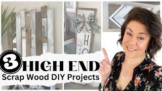 3 AMAZING projects using SCRAP WOOD  High End Scrap Wood DIYs  Temu craft haul