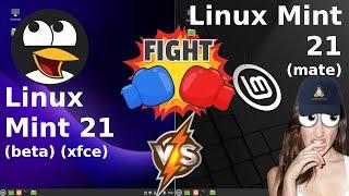 Linux Mint 21 xfce vs Linux Mint 21 mate On RAM Usage