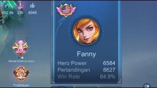 Top Fanny Mobile legends bang bang live sekarang