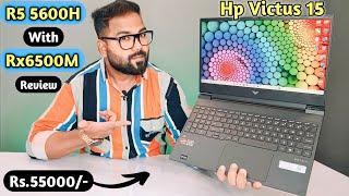 Hp Victus 15 Fb0108Ax Gaming Laptop 2023 Unboxing & Reviews  Ryzen 5 5600HRx6500M