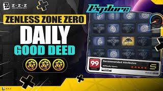 Daily Good Deed  Exploration Commission 【Zenless Zone Zero】