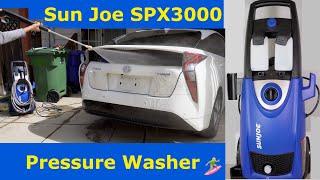 SUN JOE  SPX3000 Electric Pressure Washer  2030 Max Psi and  1.76 GPM setup and short Demo ‍️