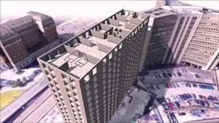 A look into FP McCanns Lansdowne PRS Project Hagley Road Birmingham with construction animation.