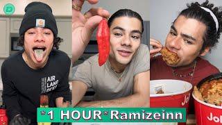 *1 HOUR* Ramizeinn Spicy Food ChallengeTikTok Videos 2024  Best Ramizeinn TikTok Compilation