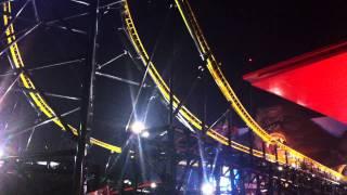 Trans Studio Bandung - Yamaha Racing Coaster at night