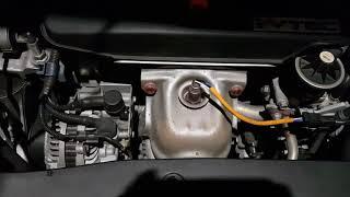 Honda Civic 8th gen R18A2 1.8 engine ticking noise after valve adjustment