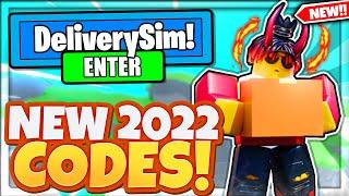 2022 ALL *NEW* SECRET OP CODES In Roblox Delivery Simulator