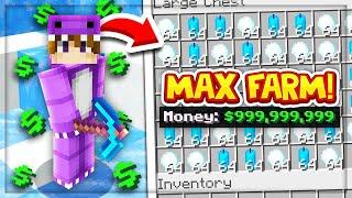 INSANE SPAWNER MONEY FARM *OP* on NEW MINECRAFT SKYBLOCK MAP  New Minecraft SKYBLOCK SERVER