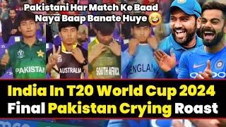 India In Final Pakistanis Crying Roast  Pakistan Reaction On T20 World Cup 2024 Roast  Twibro