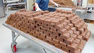 20000 a Day Winter Melon Tea Brick Mass Production Process  冬瓜茶磚量產工廠 - Taiwanese Food