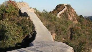 Worlds worst restoration? Great Wall covered in cement