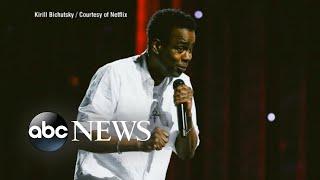 Chris Rock strikes back with comedy one year after infamous Oscars slap  Nightline