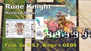 BB iRO Rune Knight Hundred Spears - vs Greater Red Pepper - IRO Chaos