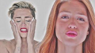 Wrecking Ball — Miley Cyrus & Melissa Benoist Mashup  Glee 10 Years