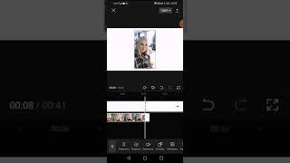 #урок Capcut как из вертикального видео я сделала горизонтальное