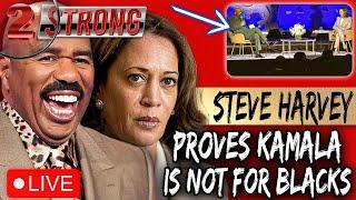 Steve Harvey Exposed Kamala Harris - She Aint Black  LIVE 