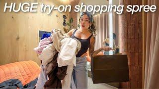 I Went On A Huge Shopping Spree Try-On In Store