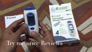 Rycom Non Contact Infrared Thermometer - Review  Try me Once Reviews