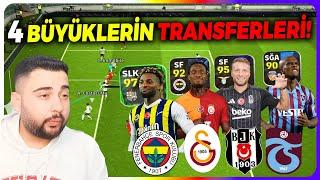 4 BÜYÜKLERİN 4 TRANSFERİ İLE OYNADIM IMMOBILE - BATSHUAYI - SAINT MAXIMIN - NWAKAEME