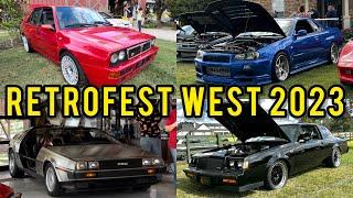 RetroFest West 2023 One of the best car events I’ve ever been to. Ultimate 80’s 90’s & 2000’s cars
