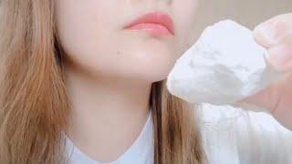 Edible Clay  Edible Chalk -Eating Sounds  Clay Crunch  Elex ASMR