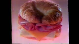 1985 Burger King Croissanwich You want it so bad dont you TV Commercial