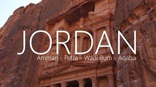 JORDAN in 4k - A Roadtrip through Amman Petra Wadi Rum and Aqaba  2019