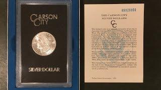 What is a GSA Carson City Morgan silver dollar?