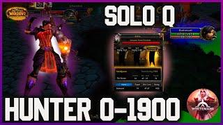 Hunter Soloq 0-1900 Whitemane  World of Warcraft PvP 4.3.4 #whitemane