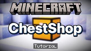 Create ChestShops On A Minecraft Server Tutorial