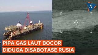 Pipa Gas Bawah Laut dari Rusia ke Jerman Bocor Diduga Disabotase