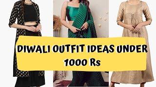 Affordable Stylish Festive Outfits - Must Try Diwali Outfits under 1000 Rs  AdityIyer