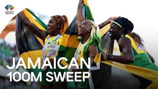 Shelly-Ann Fraser-Pryce leads Jamaican 100m sweep   World Athletics Championships Oregon 22