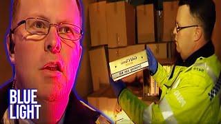 Cops Find TONS of Counterfeit Goods in Back of Van...  Motorway Cops FULL EPISODE  Blue Light