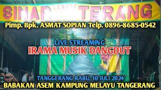 IRAMA MUSIK DANGDUT  LENONG SINAR TERANG  BABAKAN ASEM KAMPUNG MELAYU TANGERANG BANTEN