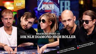  WSOPE 2024 Final Day of WSOP Europe €50k NLH Diamond High Roller Event #12 live from Kings 