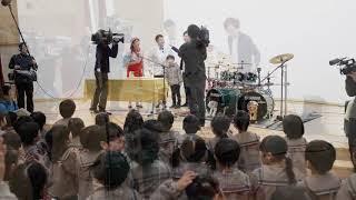 TV-show Japanese Comedians & 6 yo Drummer  Drum Concert