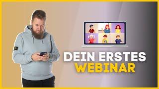 Tutorial In nur 10 Minuten dein erstes Webinar erstellen