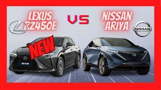 Lexus RZ 450e 2023 vs Nissan Ariya 2022 Video & Specs Comparison