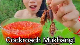 Ms Jin Su Cockroach Mukbang