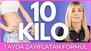 1 AYDA 10 KİLO NASIL VERİLİR? - 10 KİLO VERDİREN DİYET - DİYETİSYEN Tuğba Yaprak