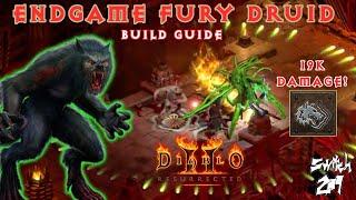 Endgame Fury Druid Build Guide Using BoTD Such An Underrated Build - Diablo 2 Resurrected