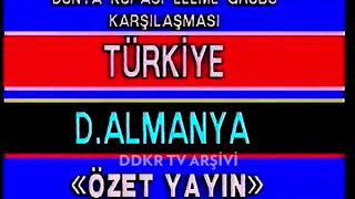 Türkiye - Doğu Almanya 1990 Dünya Kupası Grup Elemeleri Maç Özeti 3-1 30.11.1988