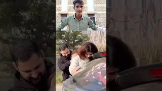 Car ke piche ye dono kya kar rahe tapa tap#shorts #viral #shortsfeed