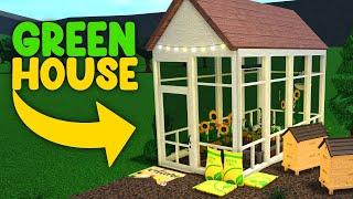 How to Build a Greenhouse in Bloxburg